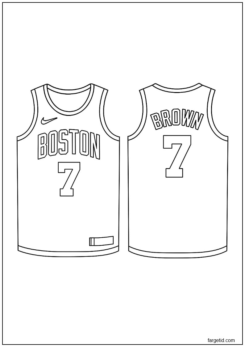 NBA-trøyer fargebilder