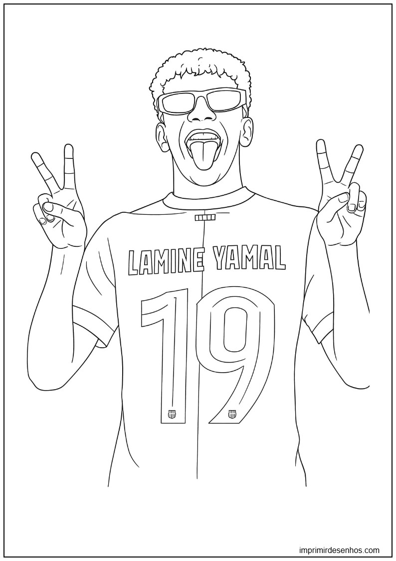 Lamine Yamal fargebilder