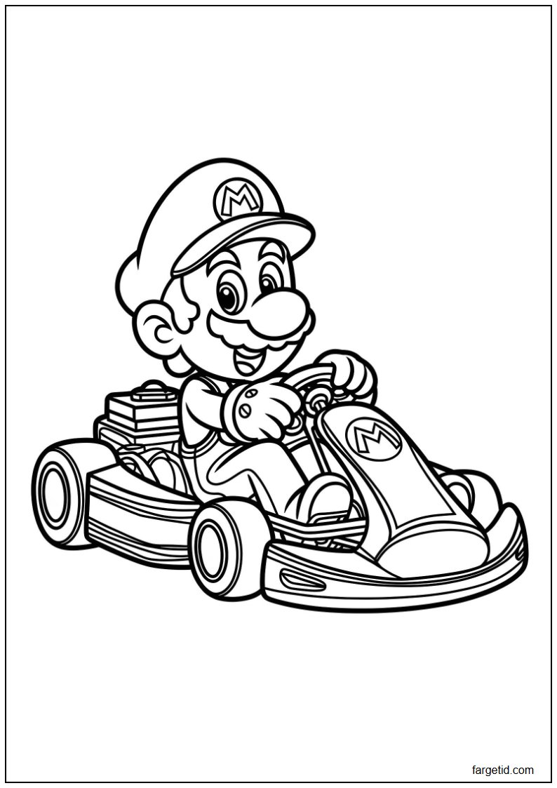 Super Mario fargebilder